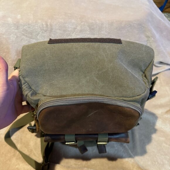 Canvas Travel Backpack laptop, Large Capacity Hiking Backpack, Outdoor Casual Da - Picture 6 of 14